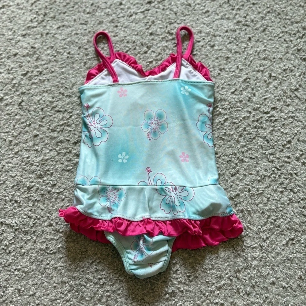Disney aqua floral
